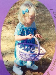 Rene. With her one egg.